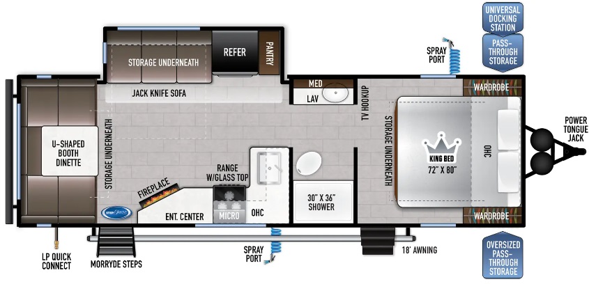 2024 EAST TO WEST RV DELLA TERRA 251RD